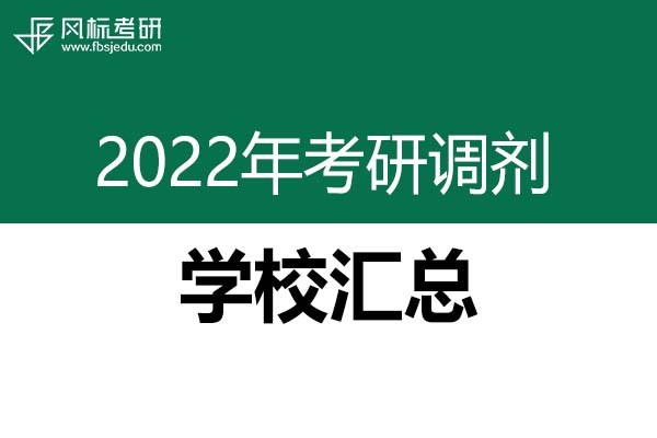 2022年考研調(diào)劑：設(shè)計(jì)類(lèi)、美術(shù)類(lèi)等調(diào)劑學(xué)校匯總（4.10更新）